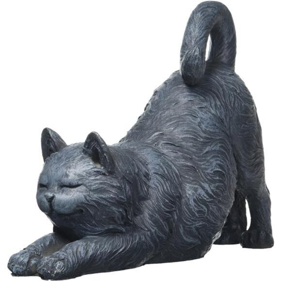 Design Toscano Playful Cat Stretching Statue - Picture 1 of 7